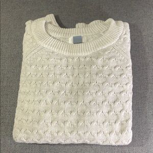 NWOT - Old Navy - Light Gray Weave Sweater